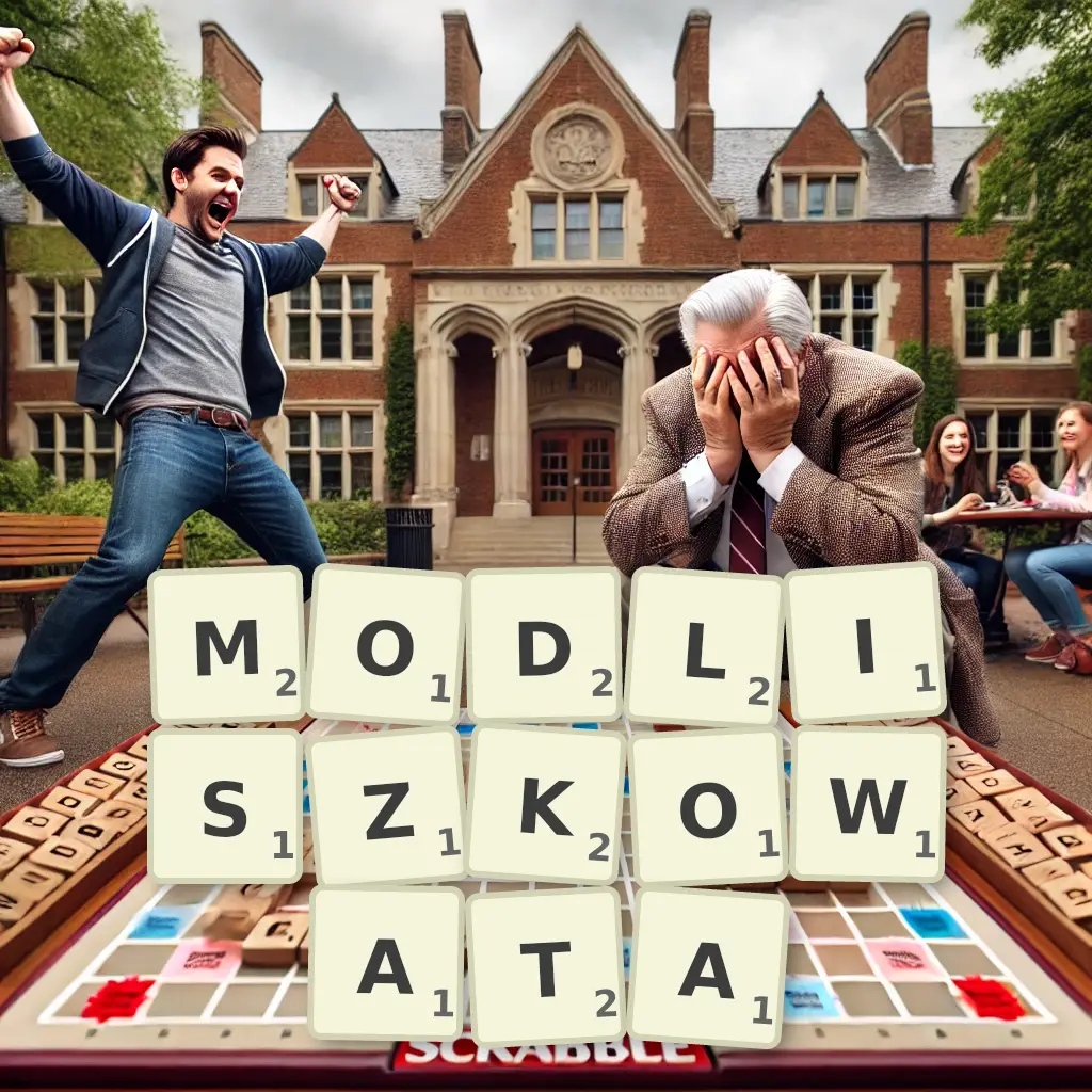 Słowa z liter MODLISZKOWATĄ