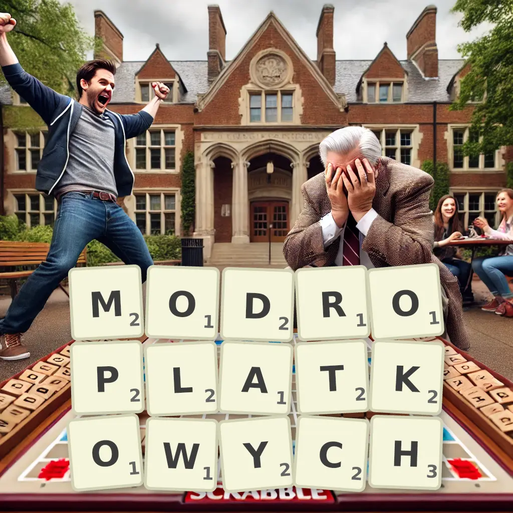 Słowa z liter MODROPŁATKOWYCH