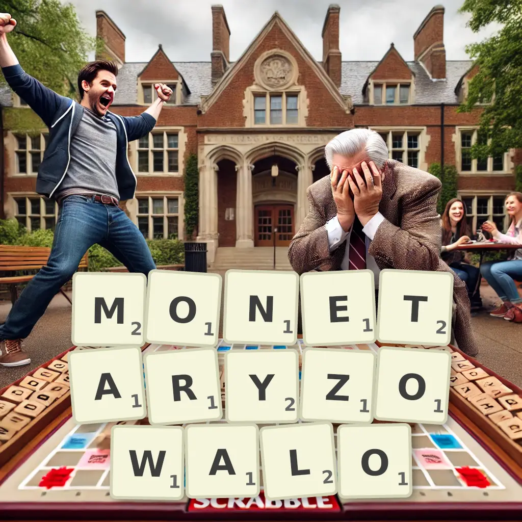 Słowa z liter MONETARYZOWAŁO