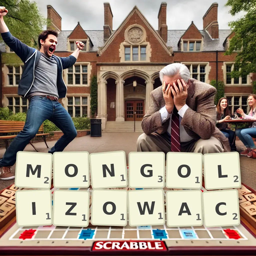 Słowa z liter MONGOLIZOWAĆ