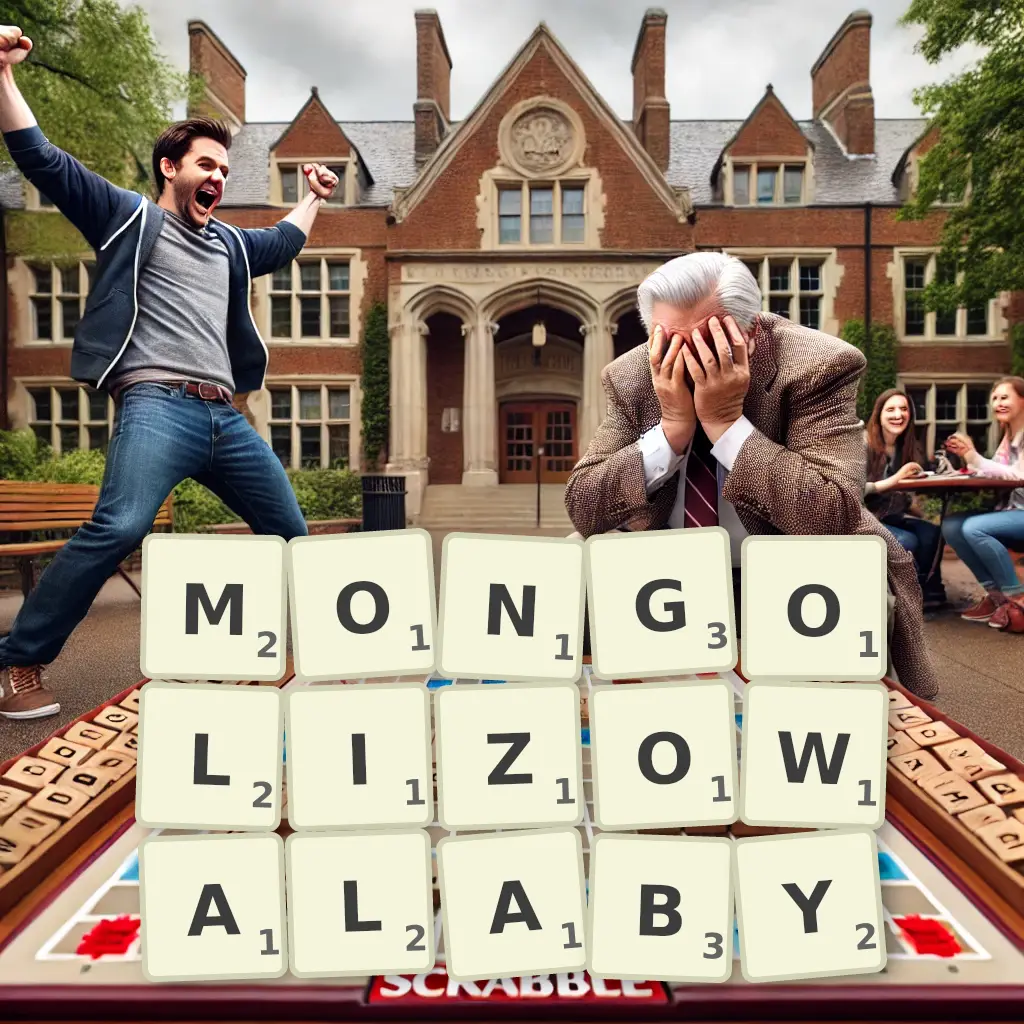Słowa z liter MONGOLIZOWAŁABY