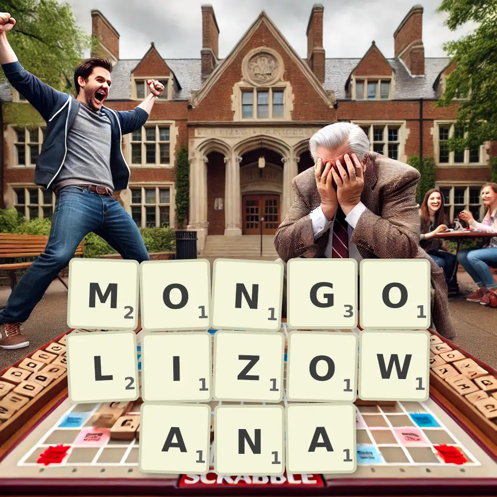 Słowa z liter MONGOLIZOWANĄ