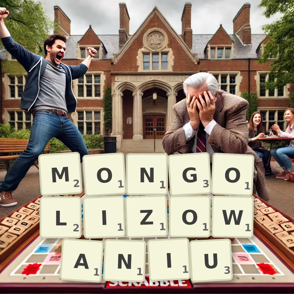 Słowa z liter MONGOLIZOWANIU
