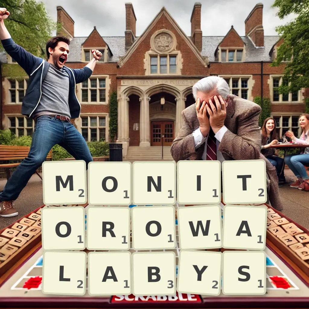 Słowa z liter MONITOROWAŁABYŚ
