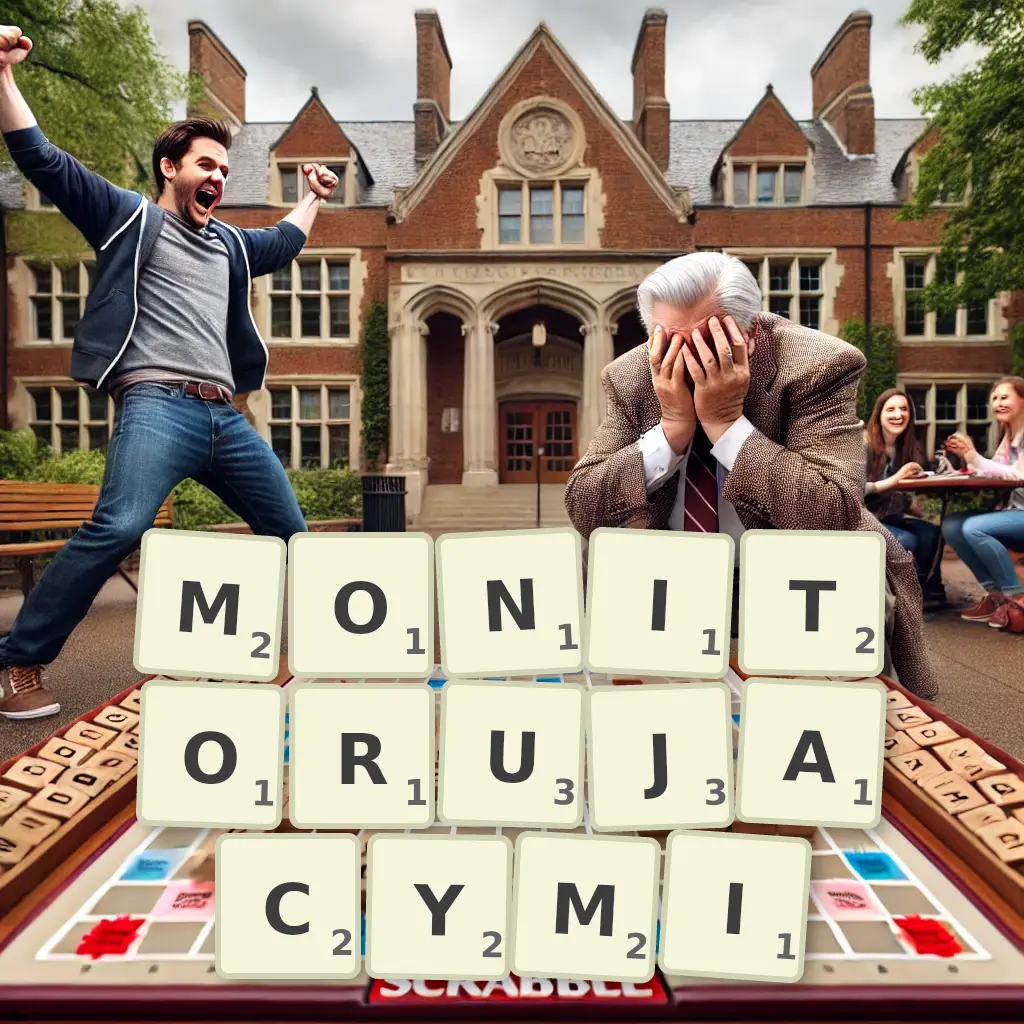 Słowa z liter MONITORUJĄCYMI