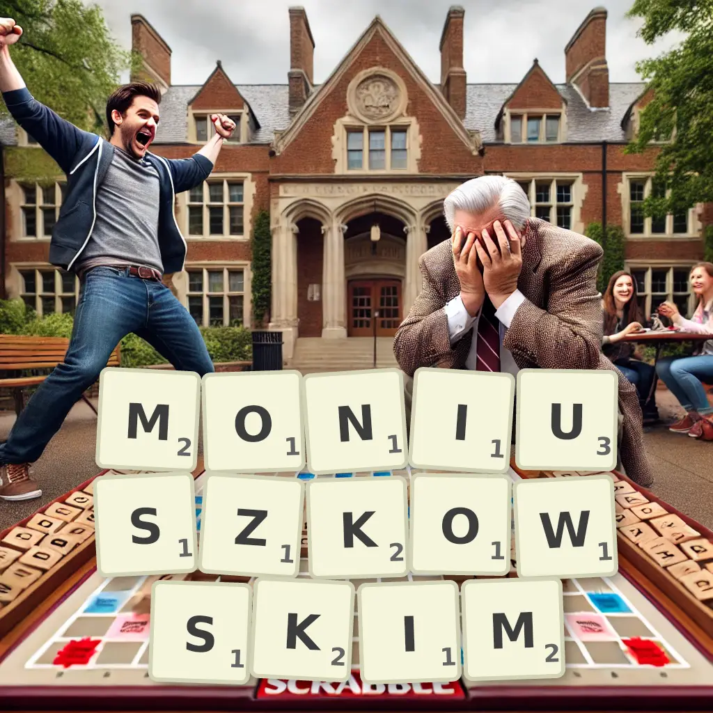Słowa z liter MONIUSZKOWSKIM