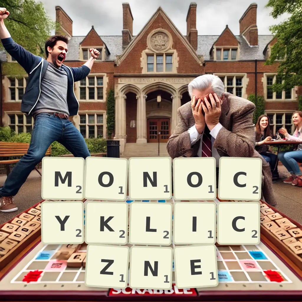 Słowa z liter MONOCYKLICZNE