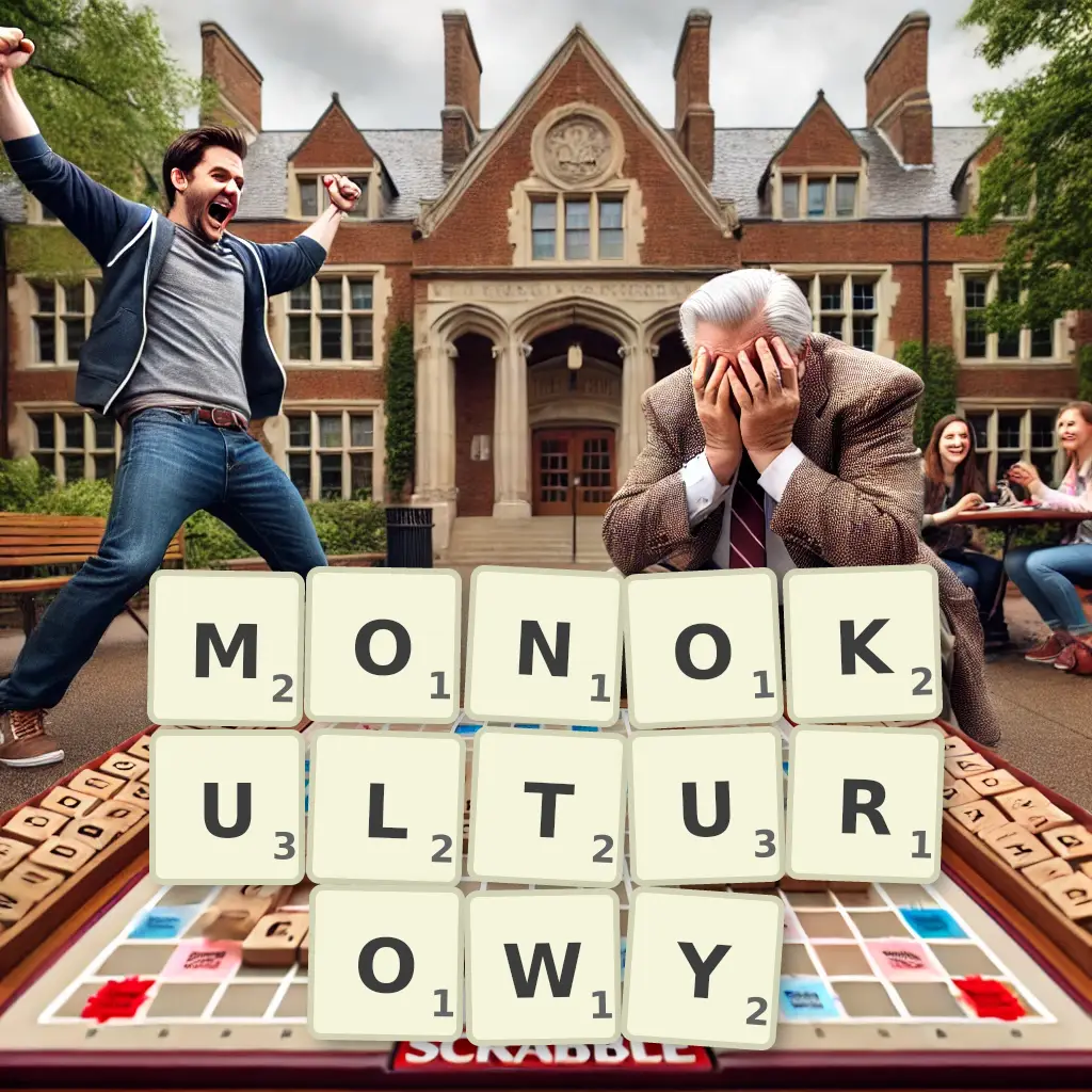 Słowa z liter MONOKULTUROWY