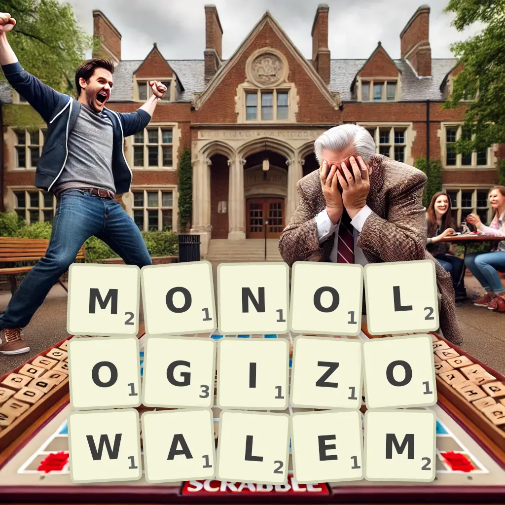 Słowa z liter MONOLOGIZOWAŁEM