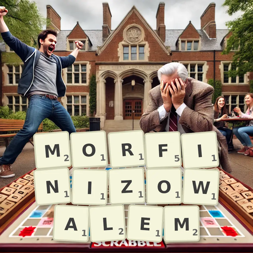 Słowa z liter MORFINIZOWAŁEM