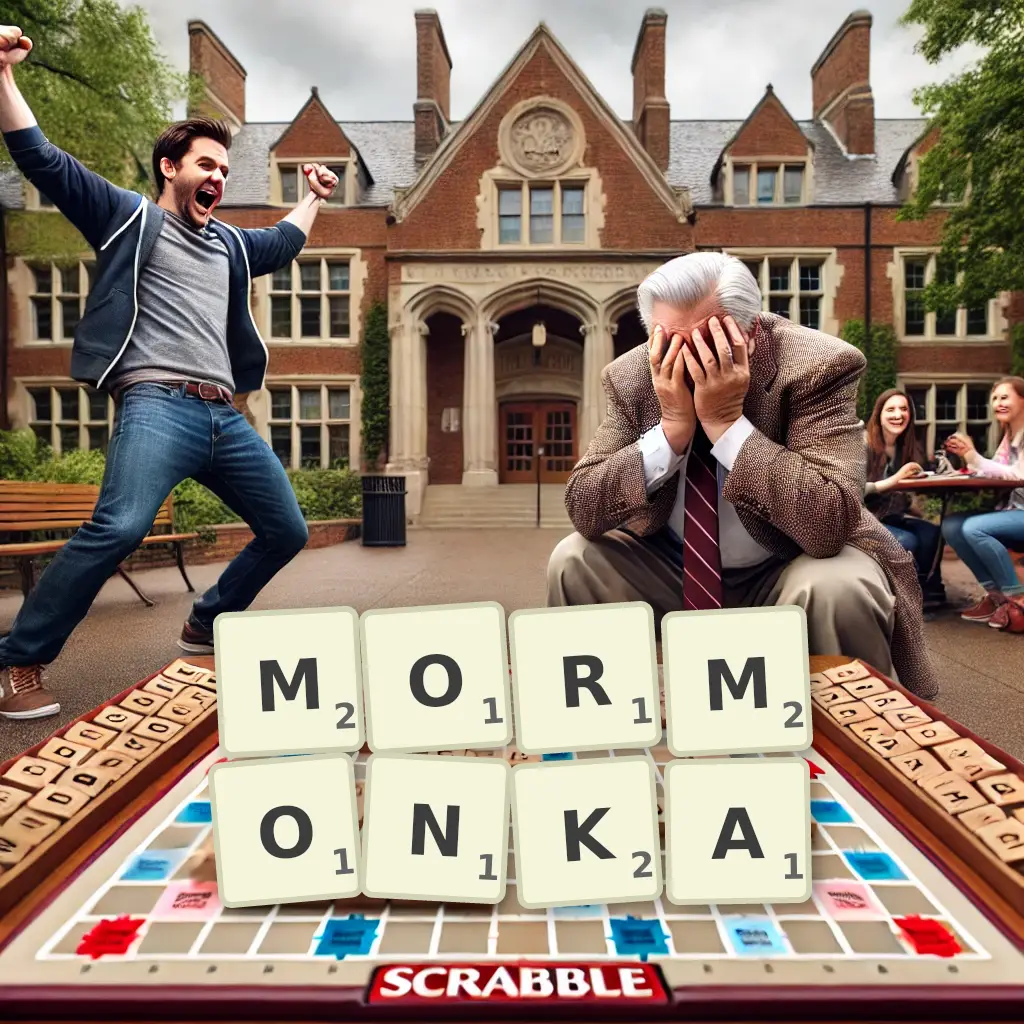 Słowa z liter MORMONKA