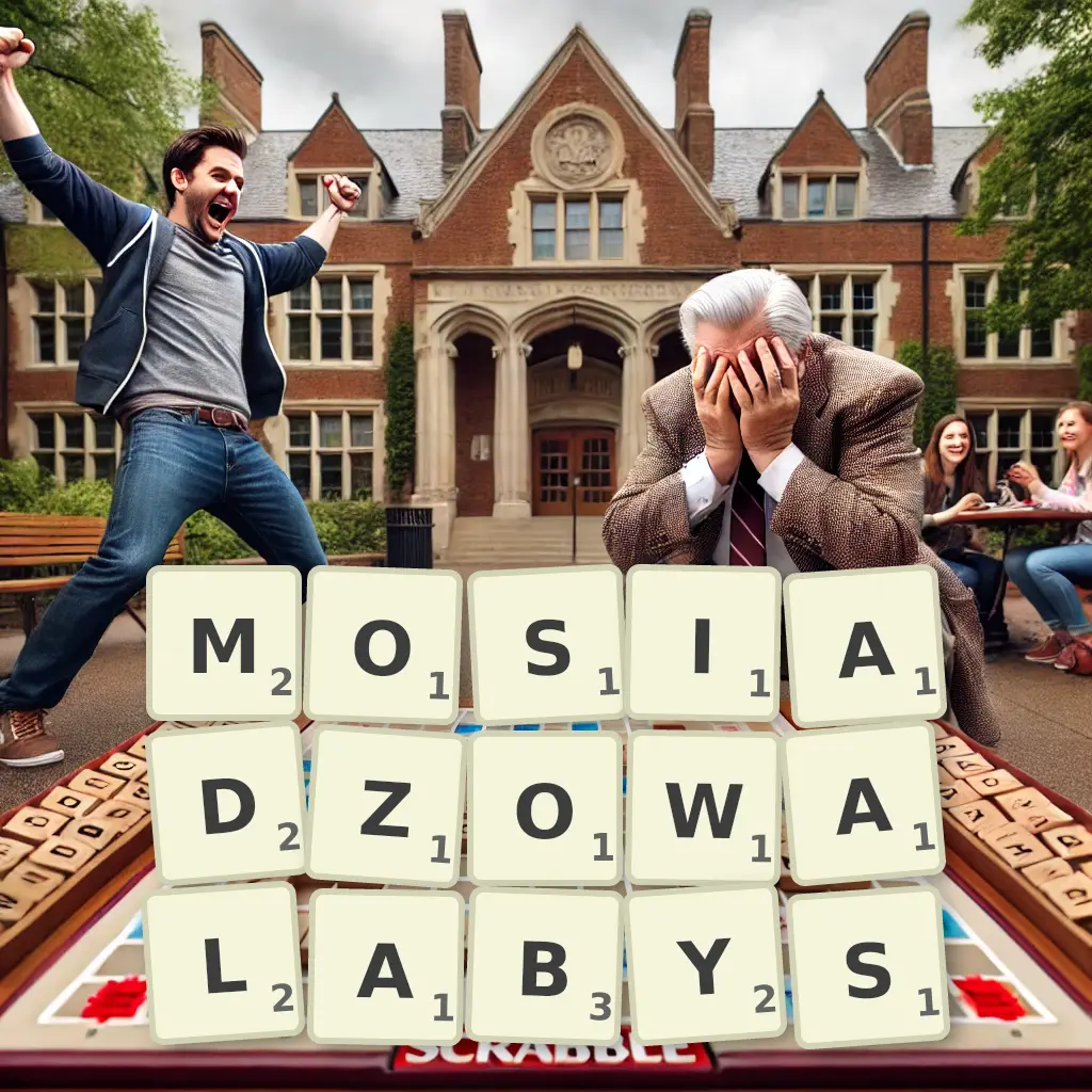 Słowa z liter MOSIĄDZOWAŁABYŚ