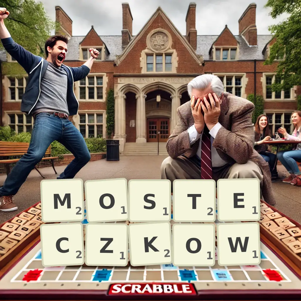 Słowa z liter MOSTECZKÓW