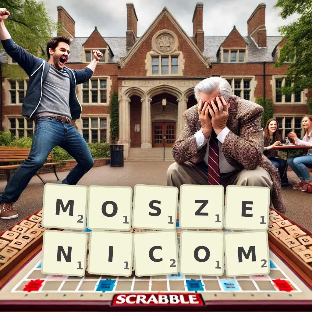 Słowa z liter MOSZENICOM