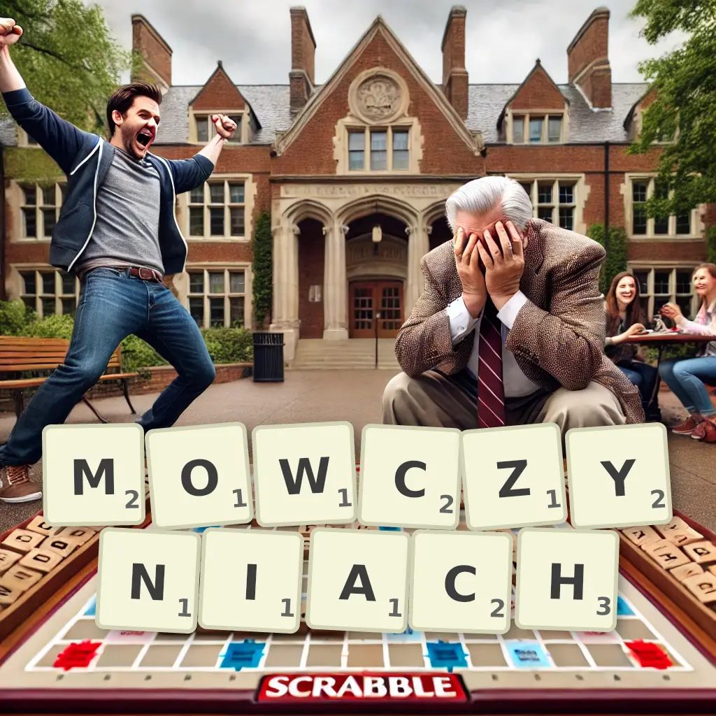 Słowa z liter MÓWCZYNIACH