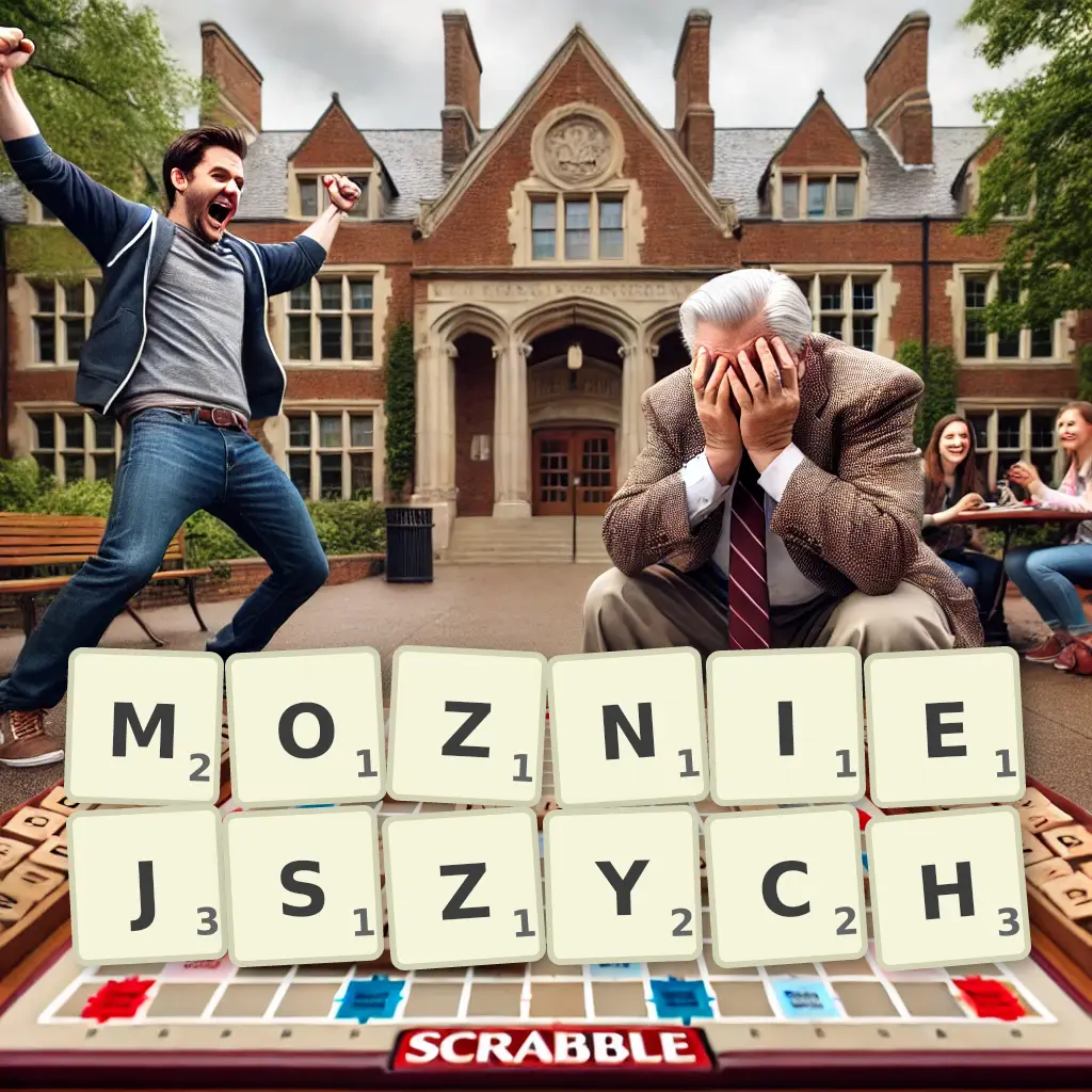 Słowa z liter MOŻNIEJSZYCH