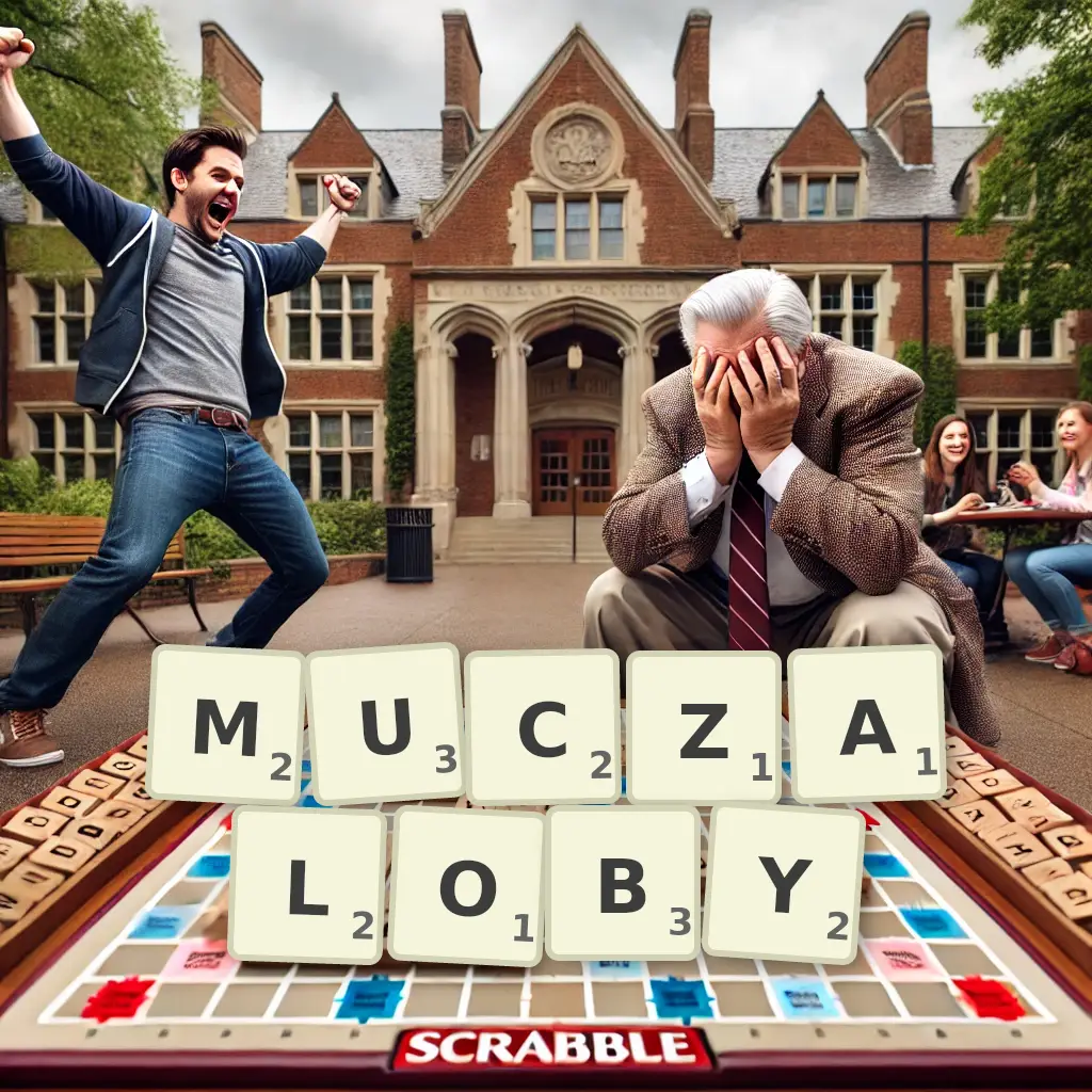 Słowa z liter MUCZAŁOBY