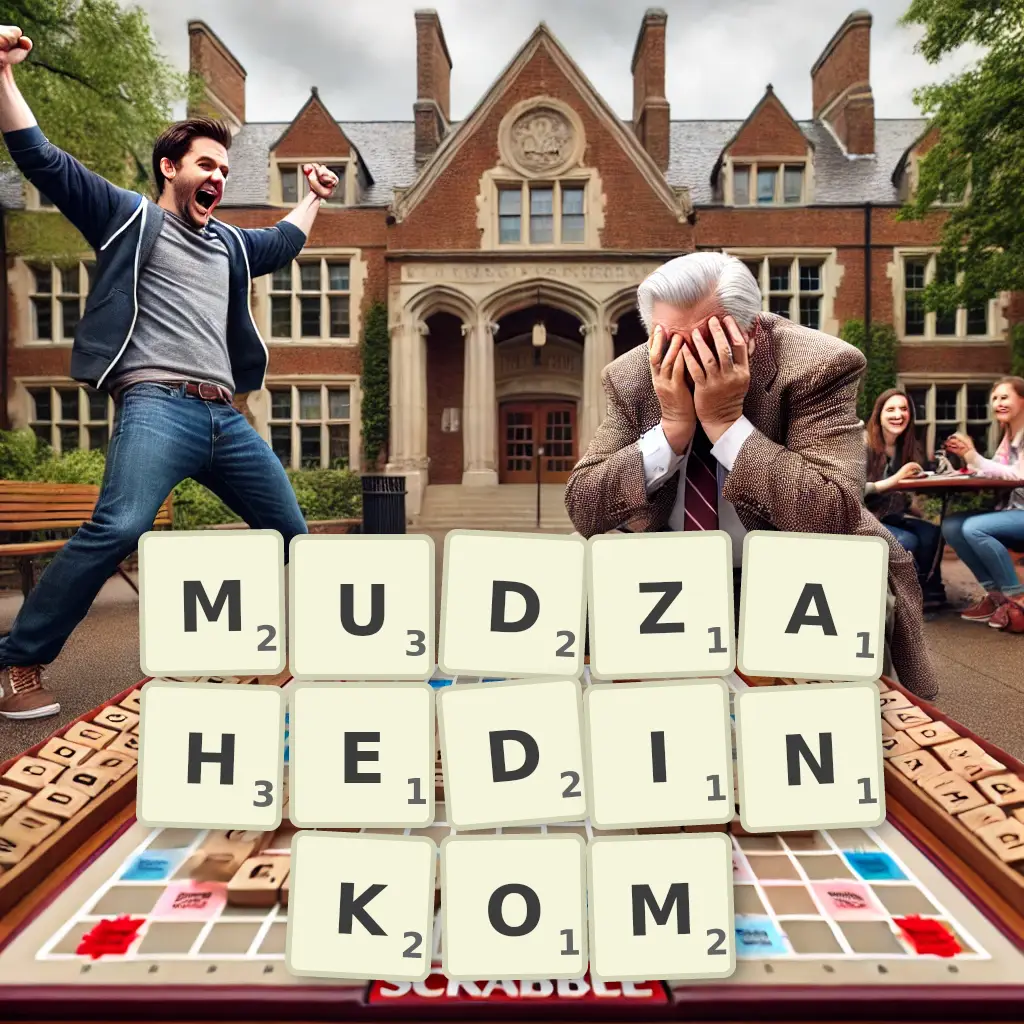 Słowa z liter MUDŻAHEDINKOM