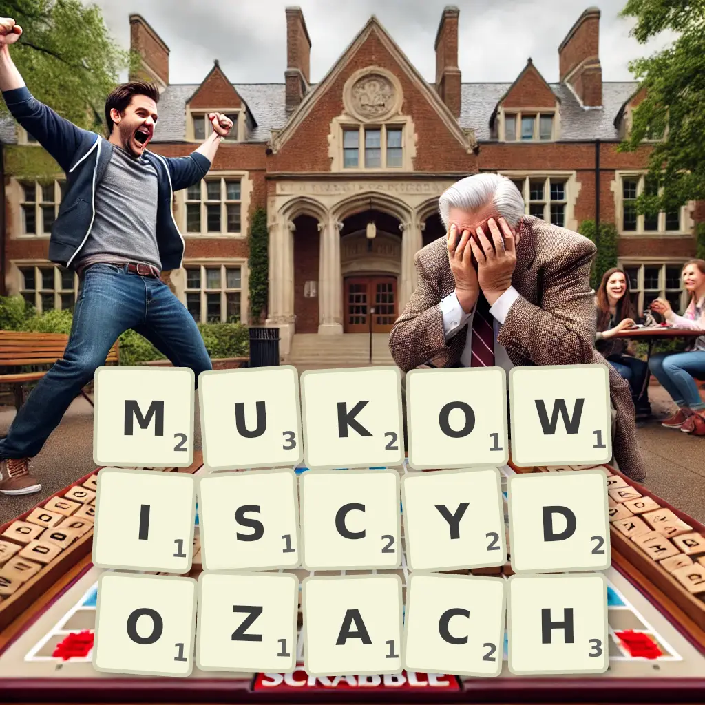 Słowa z liter MUKOWISCYDOZACH