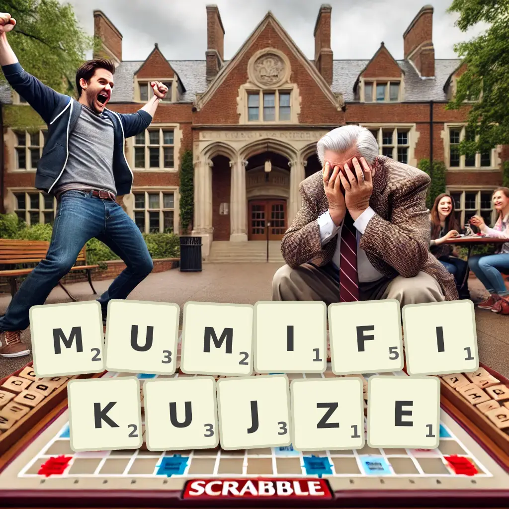 Słowa z liter MUMIFIKUJŻE