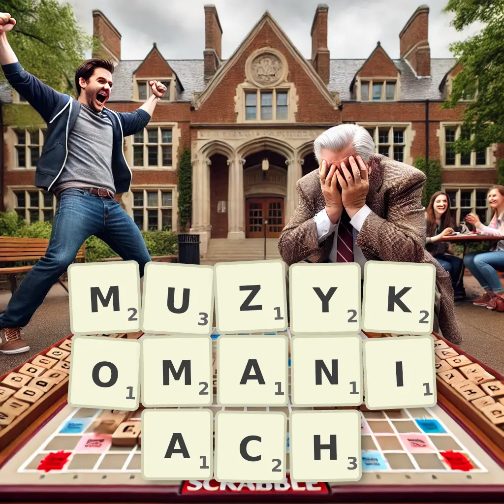 Słowa z liter MUZYKOMANIACH