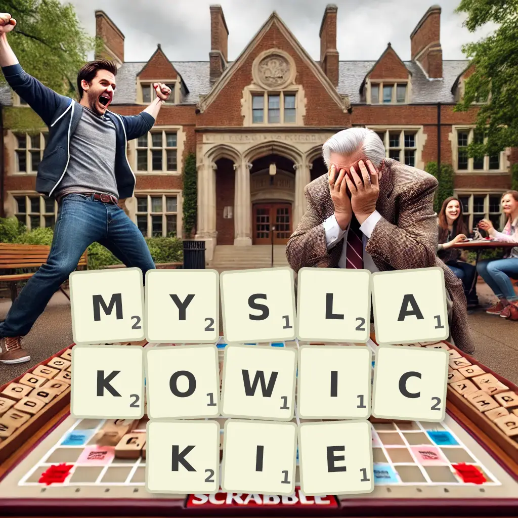 Słowa z liter MYSŁAKOWICKIE