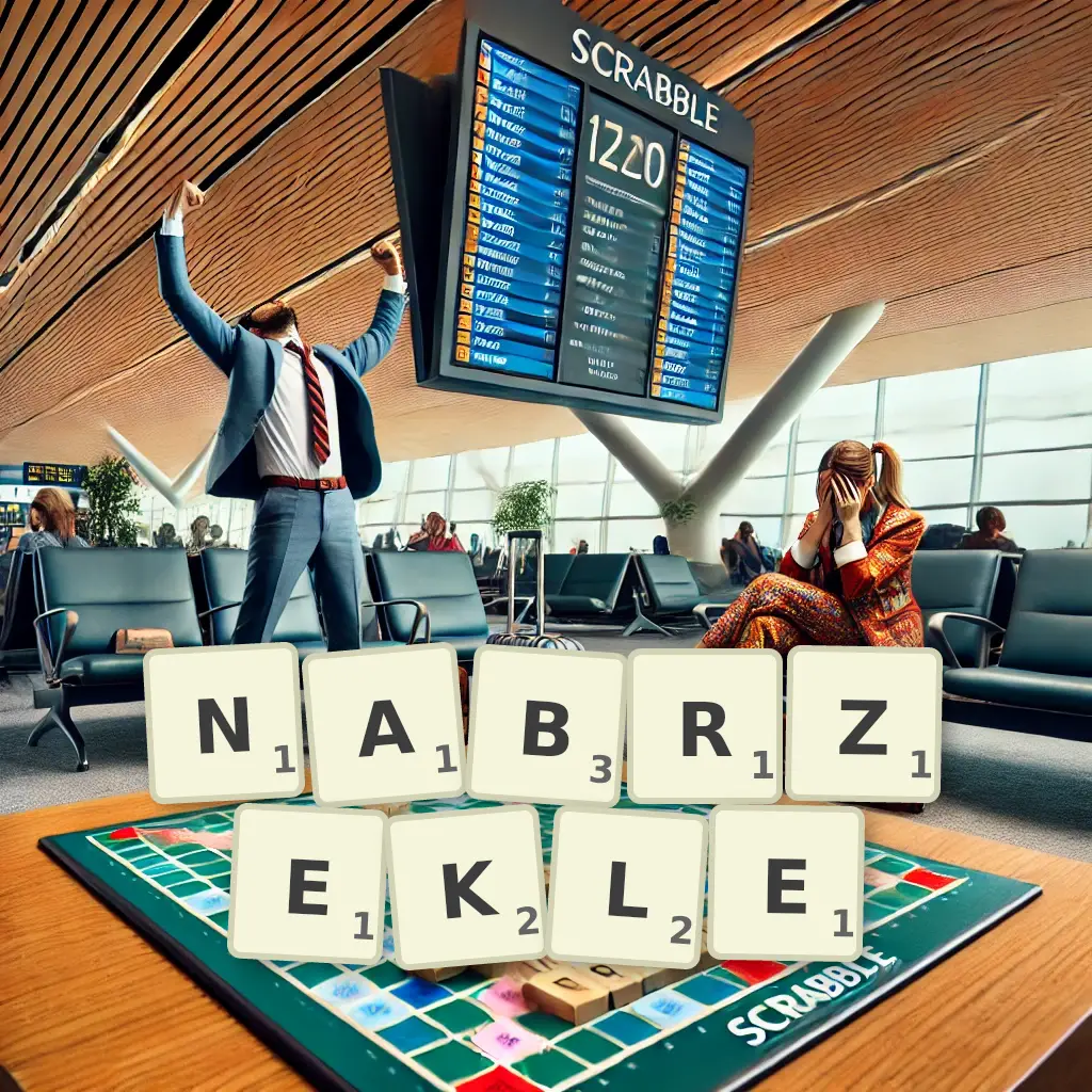 Słowa z liter NABRZĘKŁE