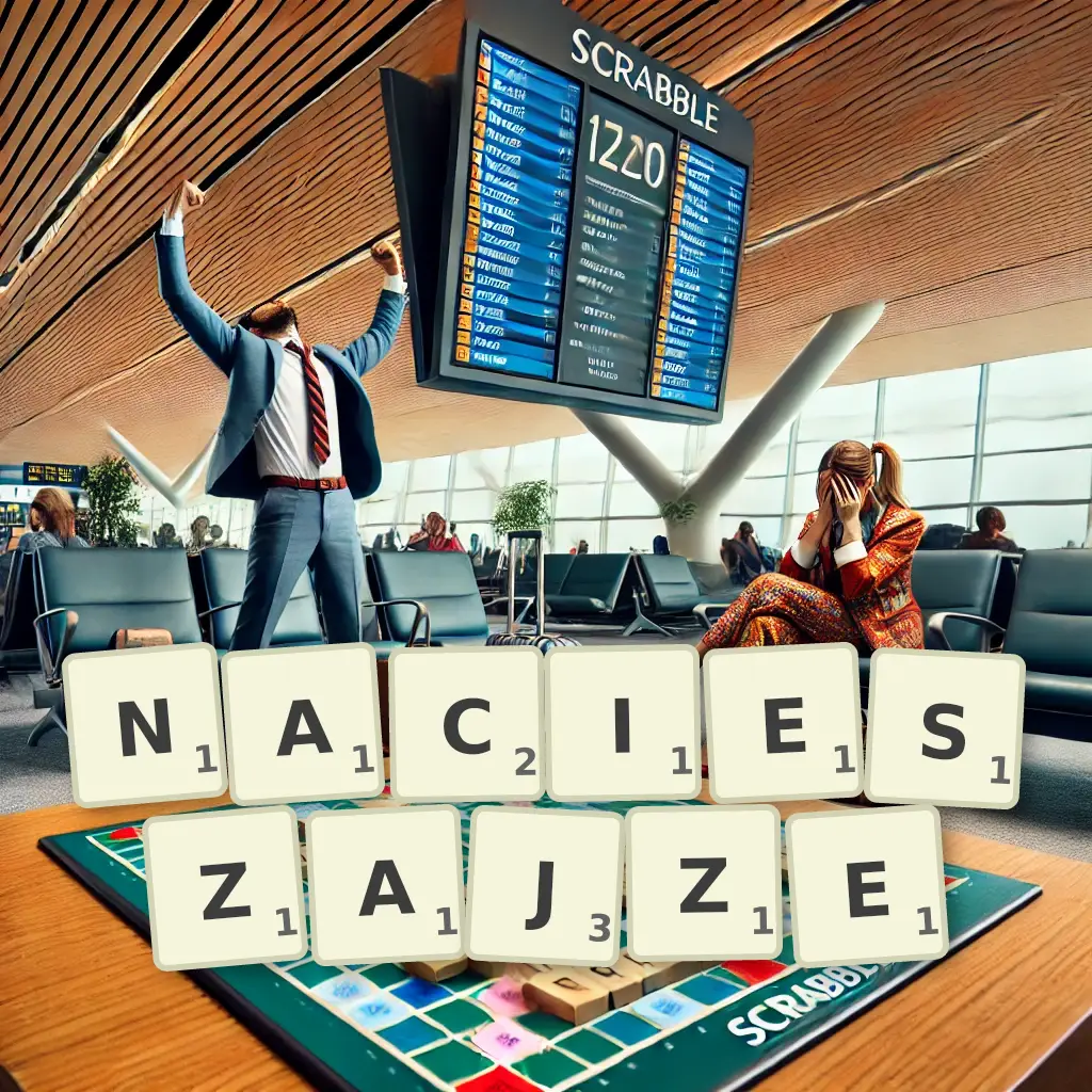 Słowa z liter NACIESZAJŻE