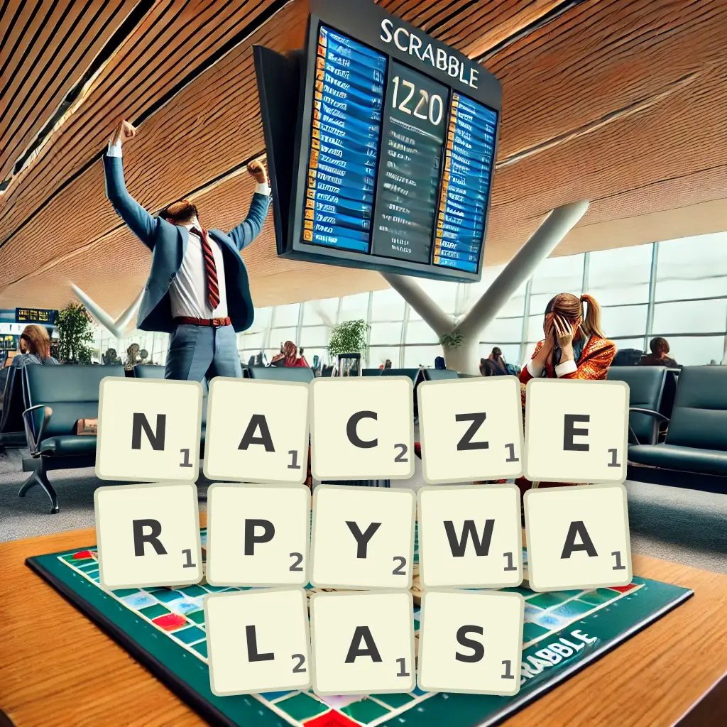 Słowa z liter NACZERPYWAŁAŚ