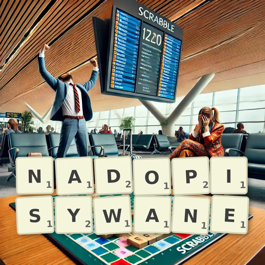 Słowa z liter NADOPISYWANE