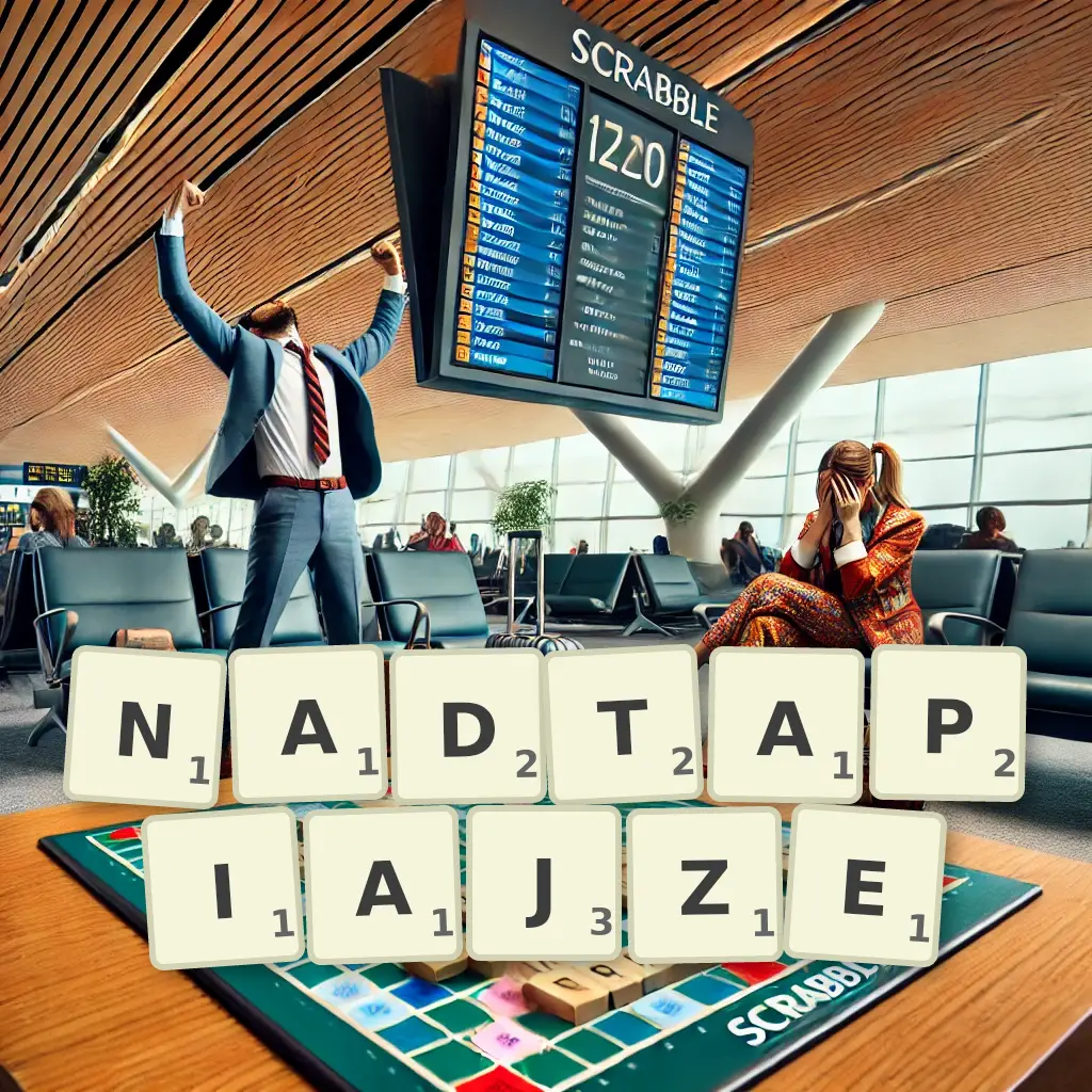 Słowa z liter NADTAPIAJŻE