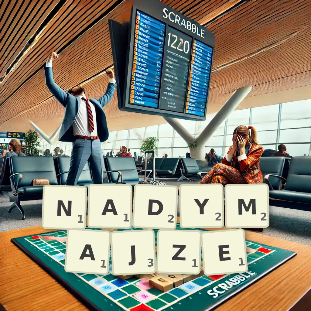 Słowa z liter NADYMAJŻE