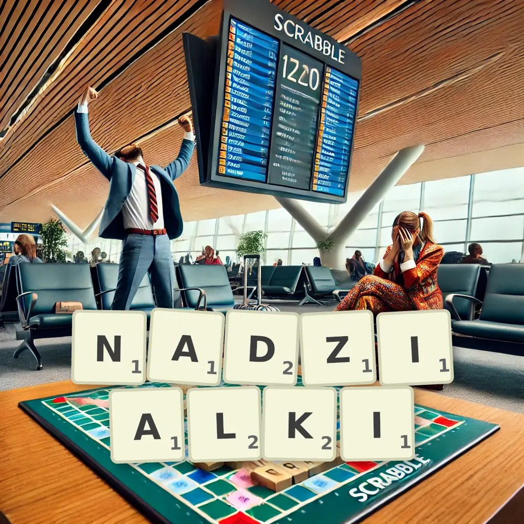 Słowa z liter NADZIAŁKI