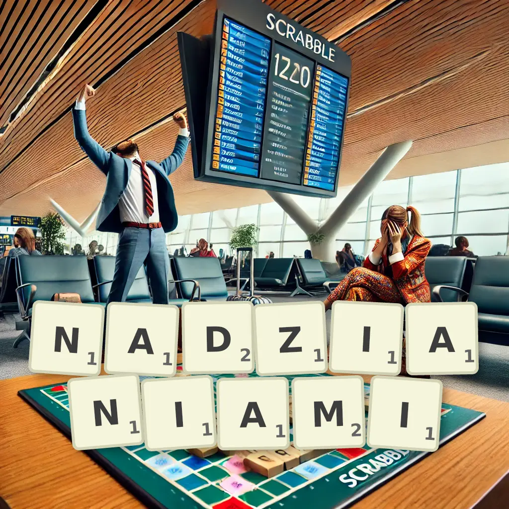 Lista słów z liter NADZIANIAMI Słowa z liter NADZIANIAMI