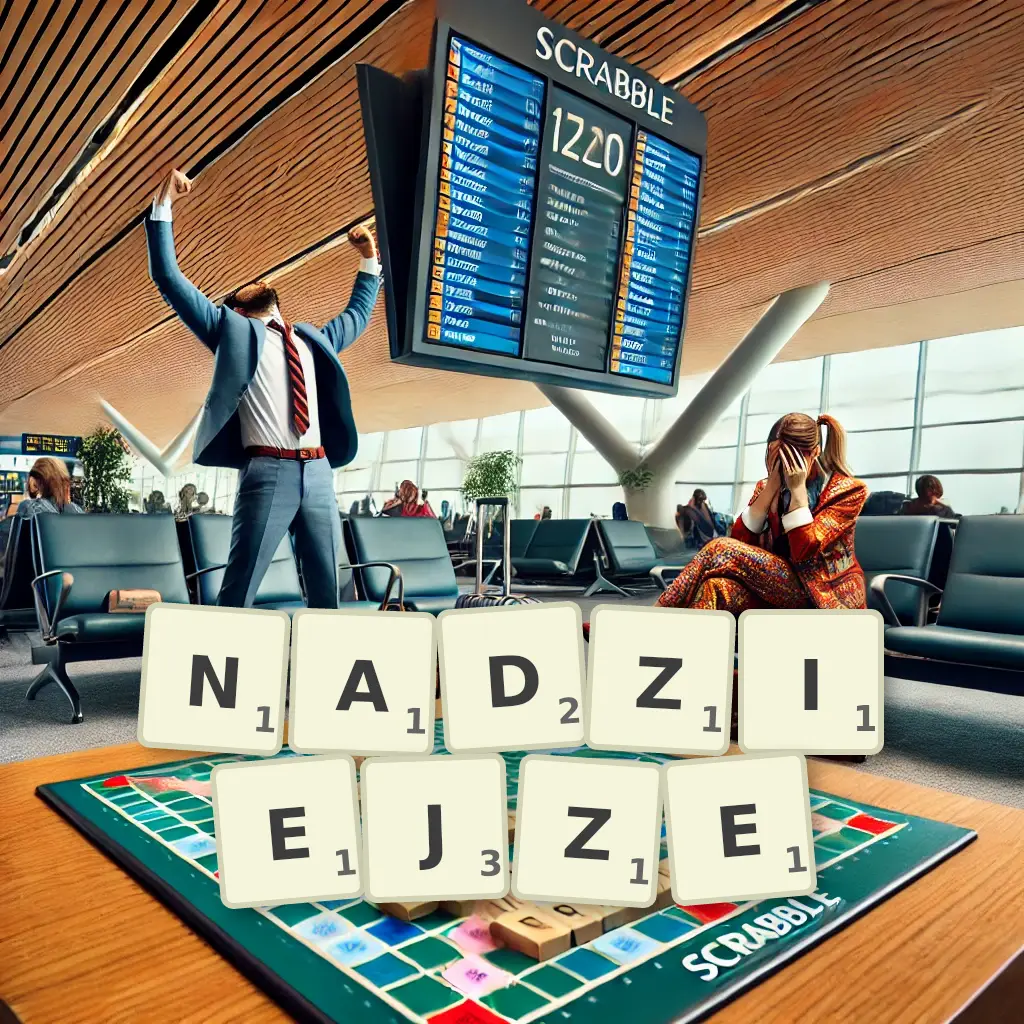 Słowa z liter NADZIEJŻE