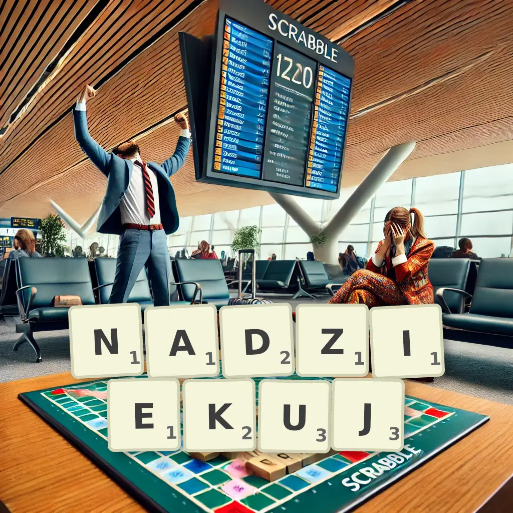 Słowa z liter NADZIĘKUJ