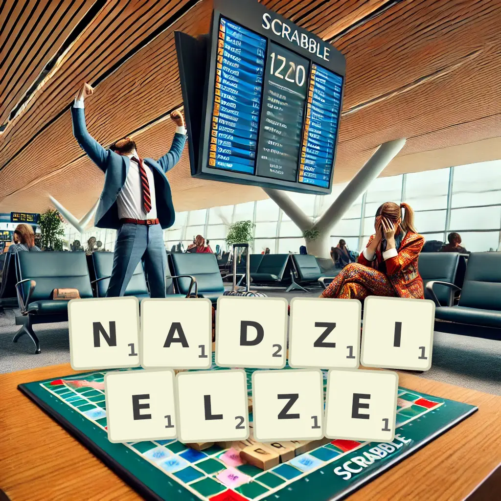 Słowa z liter NADZIELŻE