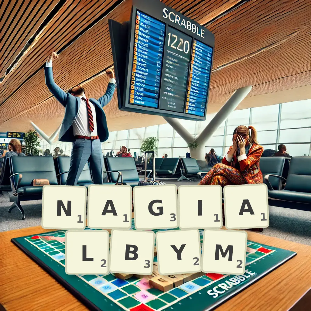Słowa z liter NAGIĄŁBYM