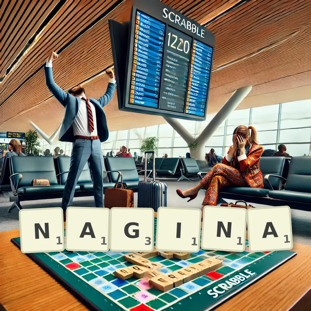 Słowa z liter NAGINA