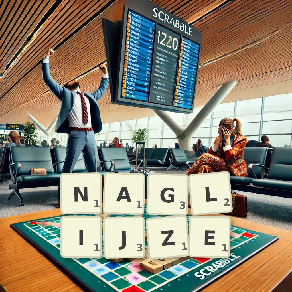 Słowa z liter NAGLIJŻE