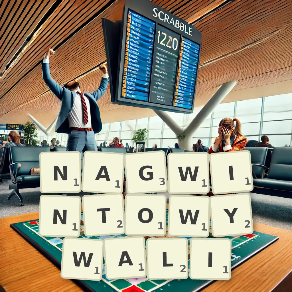 Słowa z liter NAGWINTOWYWALI