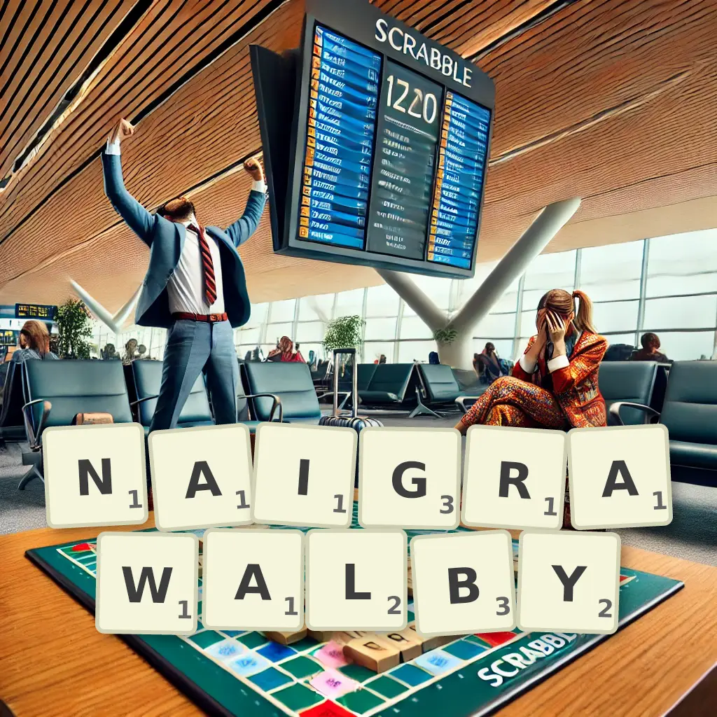 Słowa z liter NAIGRAWAŁBY