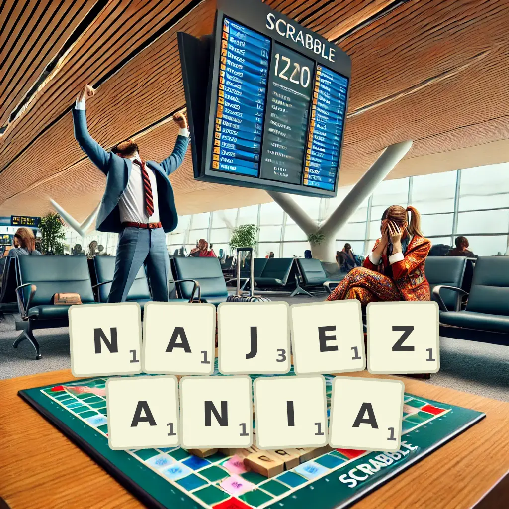 Słowa z liter NAJEŻANIA