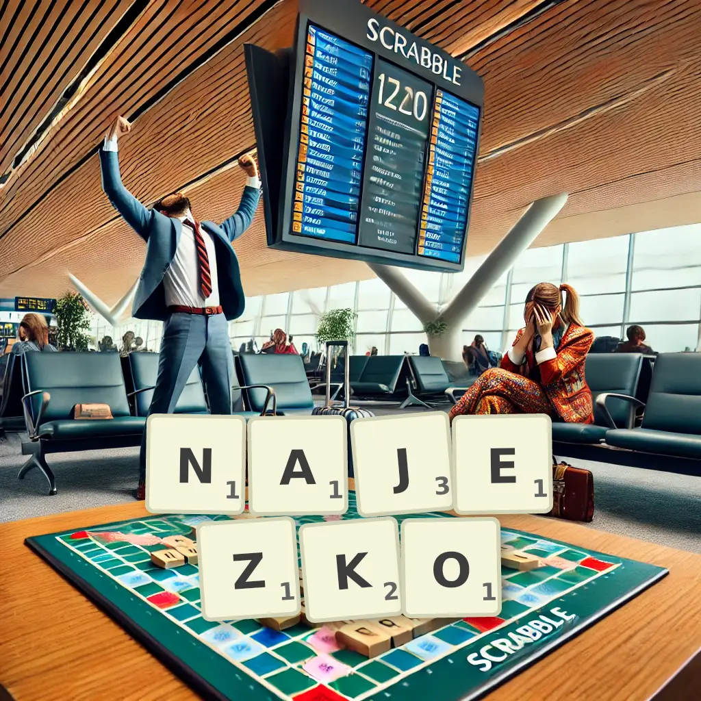 Słowa z liter NAJEŻKO