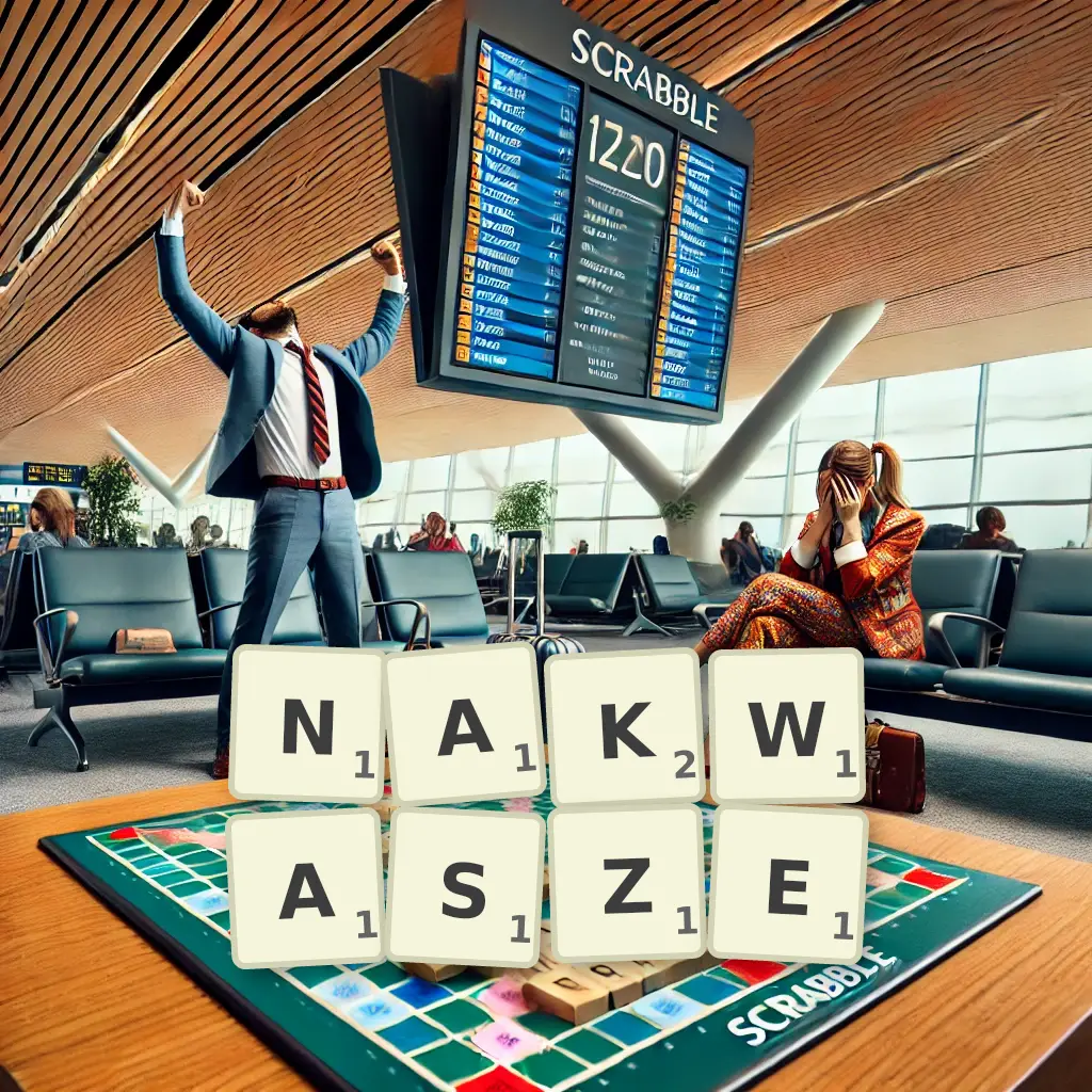Słowa z liter NAKWAŚŻE