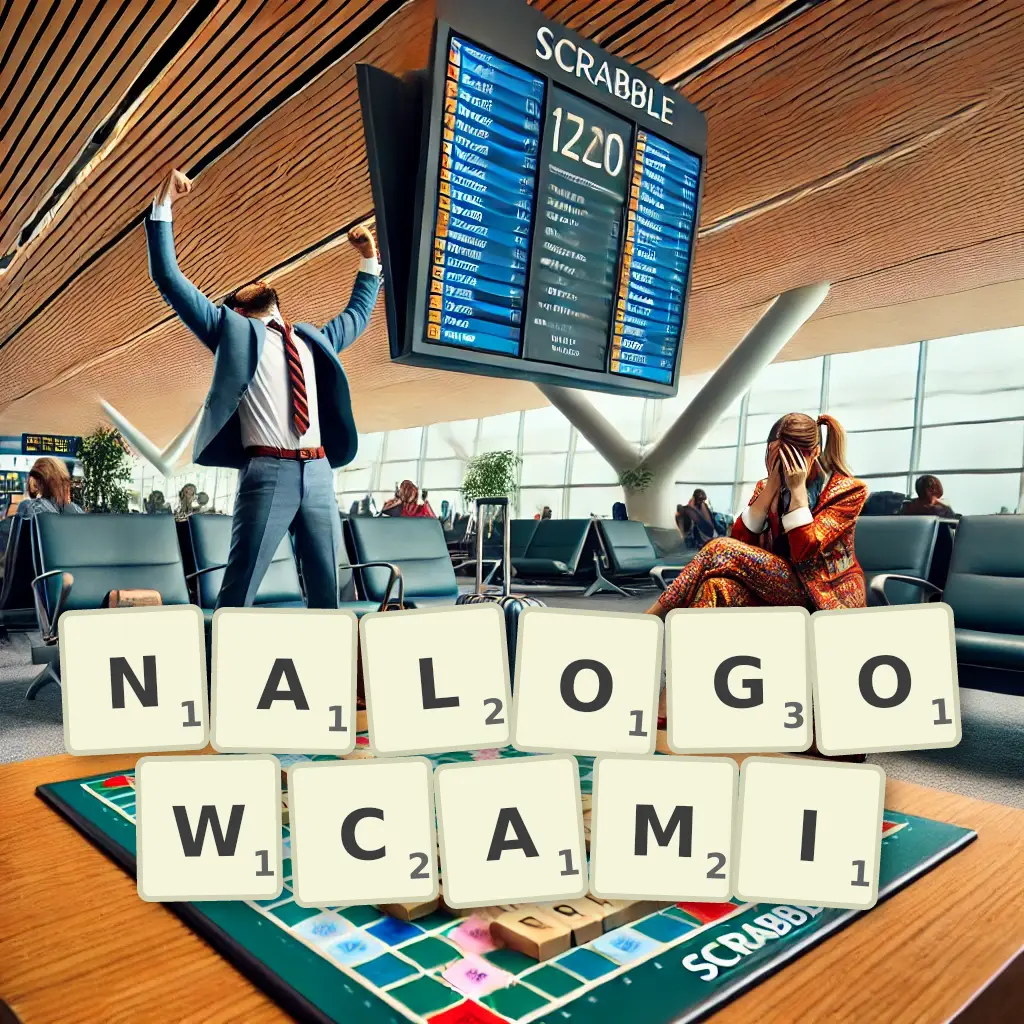 Słowa z liter NAŁOGOWCAMI