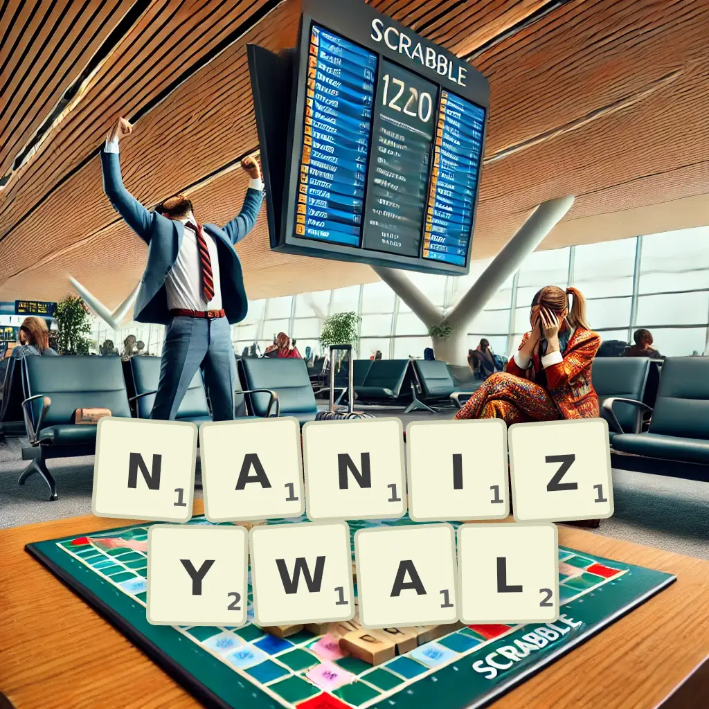 Słowa z liter NANIZYWAŁ