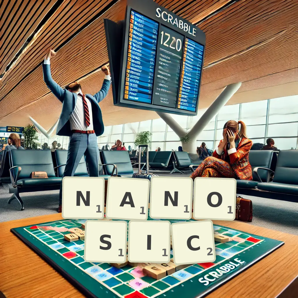 Słowa z liter NANOSIĆ