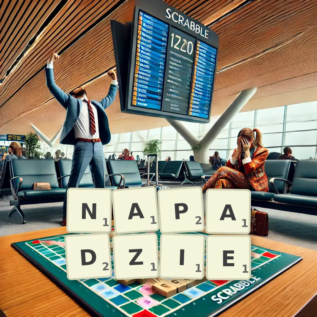 Słowa z liter NAPADZIE