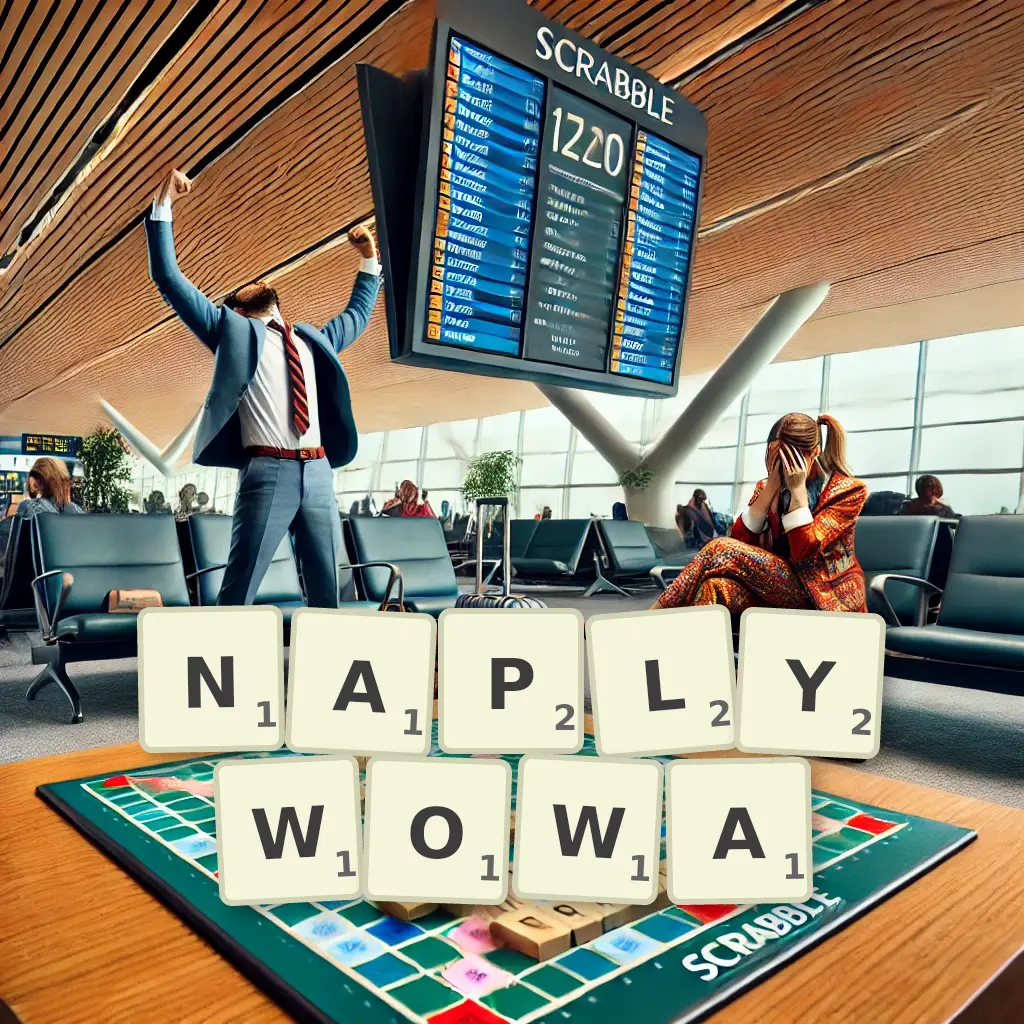 Słowa z liter NAPŁYWOWĄ